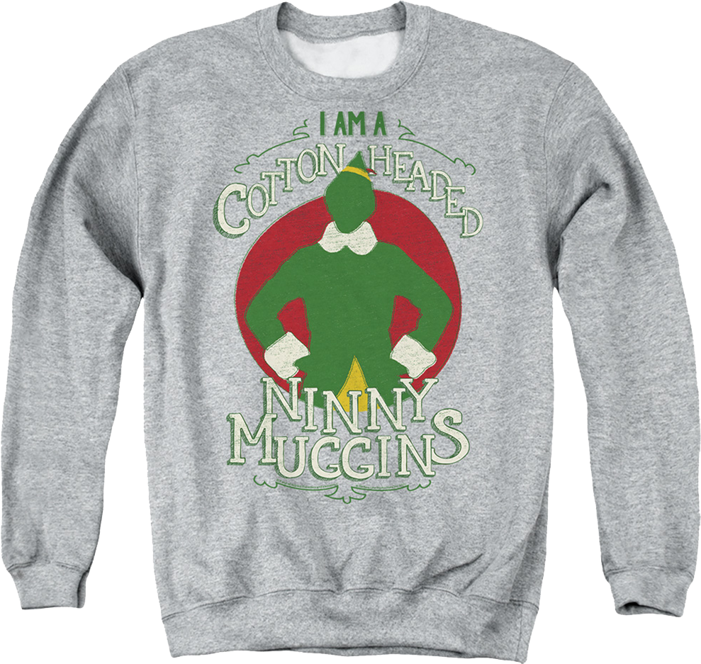Cotton Headed Ninny Muggins Elf Sweatshirt product image 1