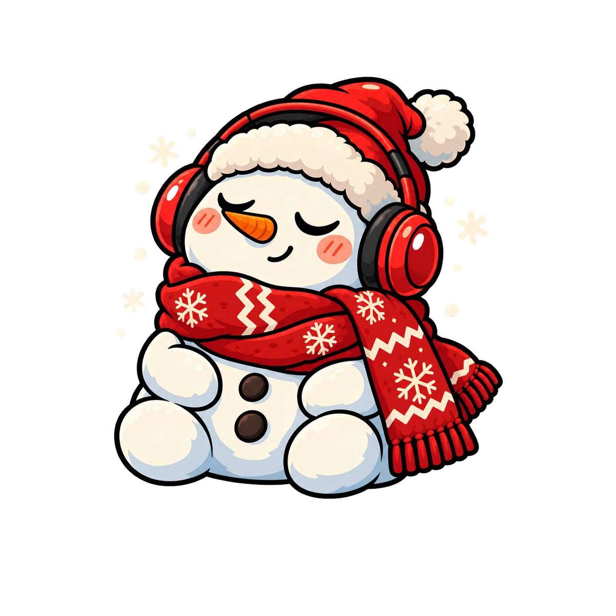Cozy Snowman Headphones product image 3