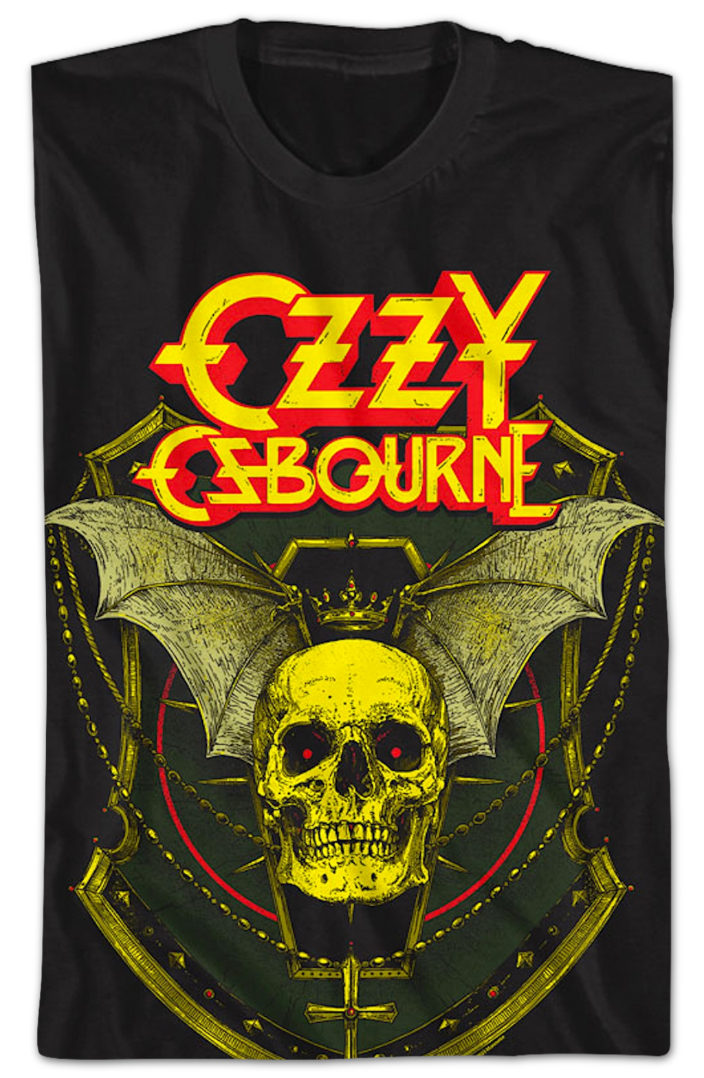 Crowned Skull Ozzy Osbourne T-Shirt product image 2
