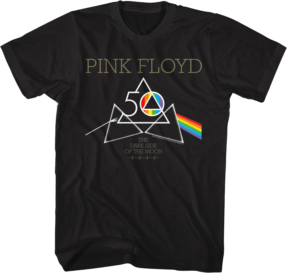 Dark Side of the Moon 50th Anniversary Pink Floyd T-Shirt product image 1