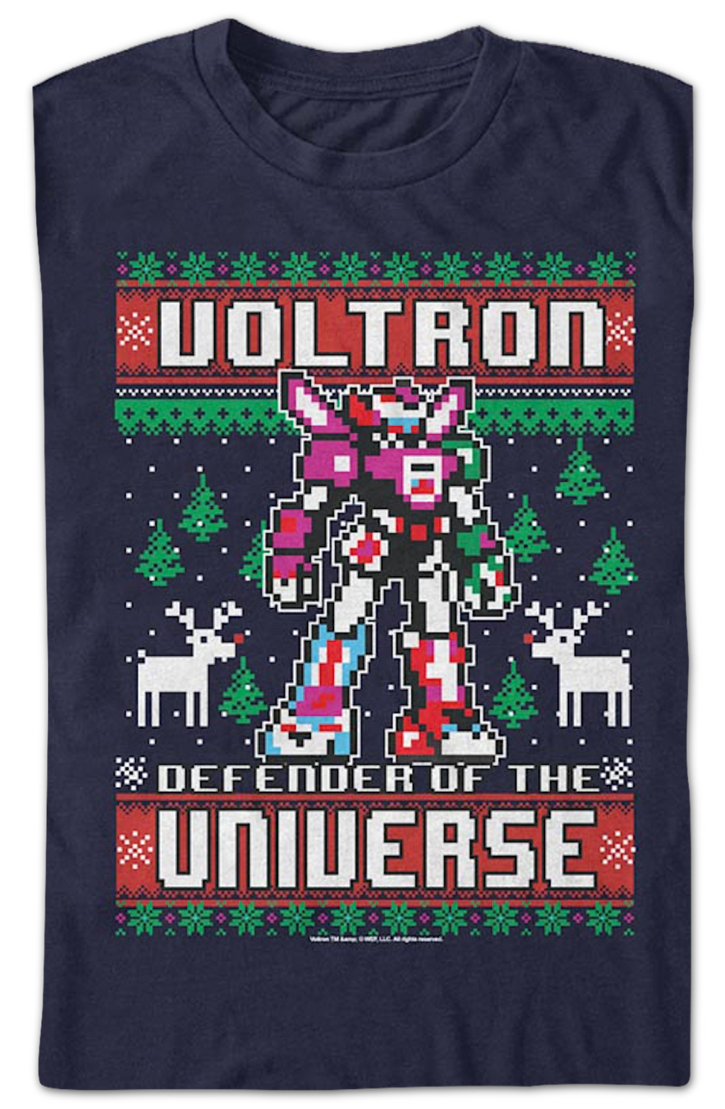 Defender of the Universe Faux Ugly Christmas Sweater product image 2