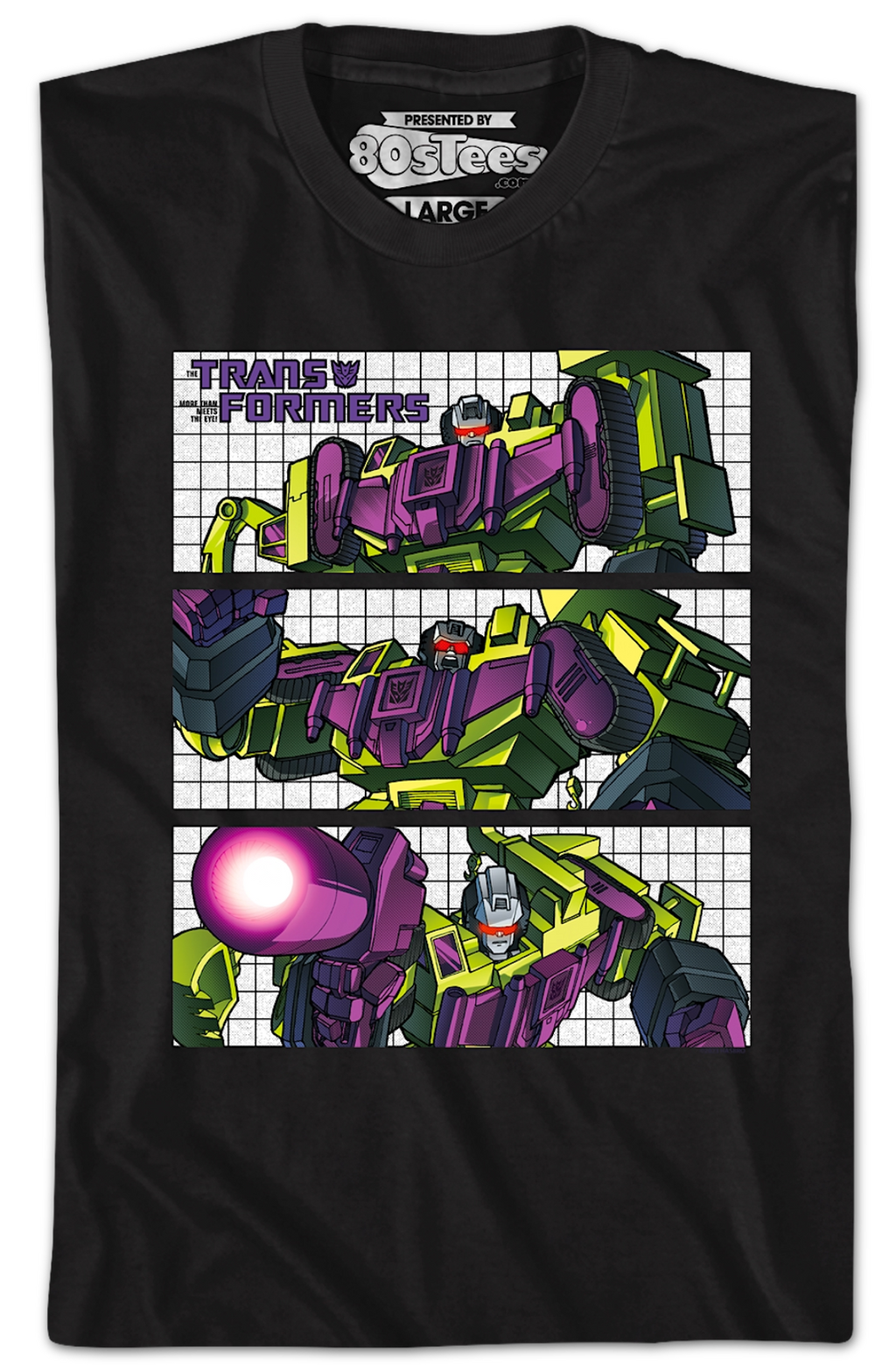 Devastator Frames Transformers T-Shirt product image 2