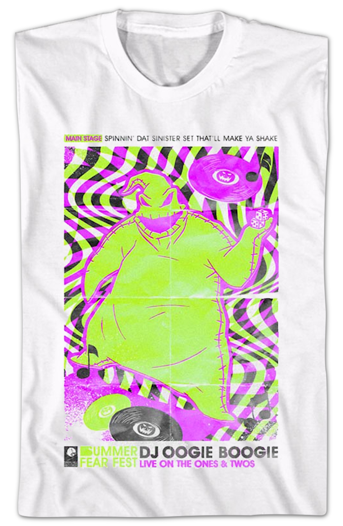 DJ Oogie Boogie Nightmare Before Christmas T-Shirt product image 2