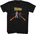 Doc And Marty Fire Streaks Back To The Future T-Shirt product image 1