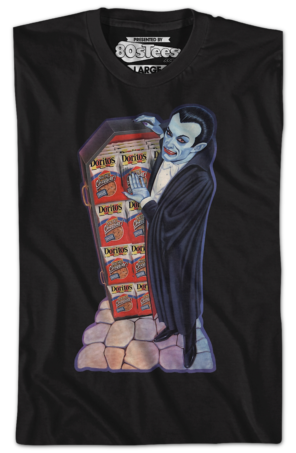 Dracula Chips Doritos T-Shirt product image 2