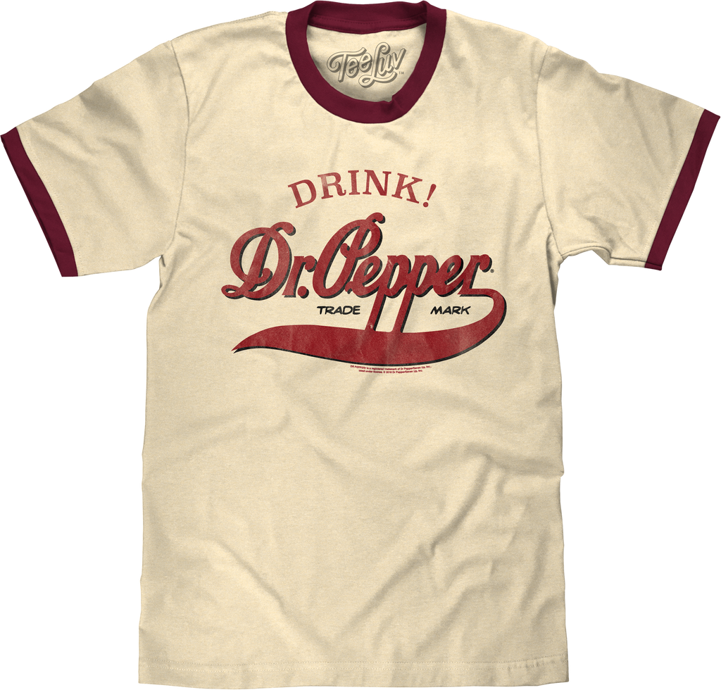 Drink Dr. Pepper Ringer Shirt product image 1
