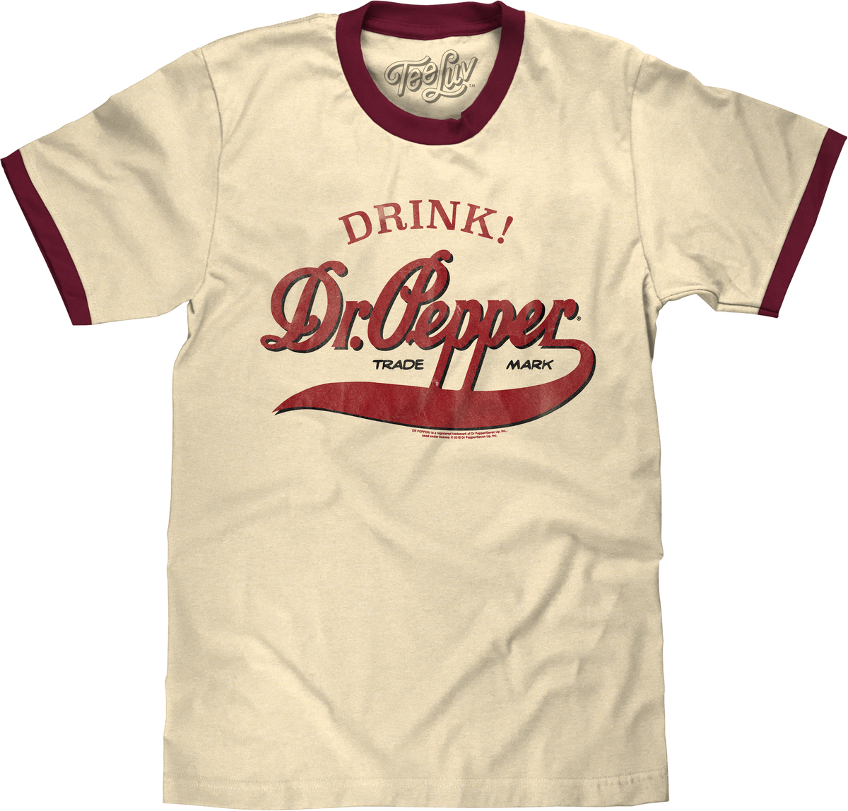 Drink Dr. Pepper Ringer Shirt product image 1