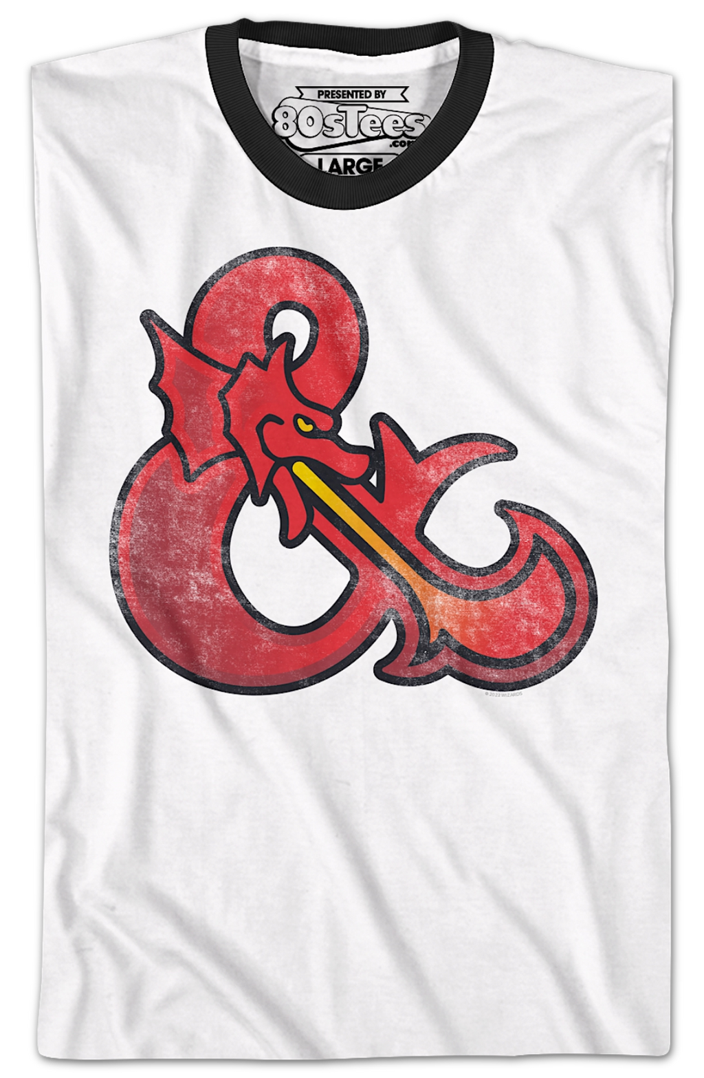 Dungeons & Dragons Logo Ringer Shirt product image 2