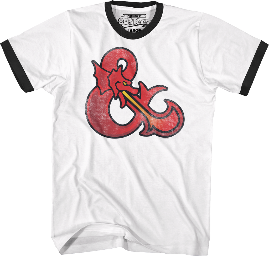 Dungeons & Dragons Logo Ringer Shirt product image 1