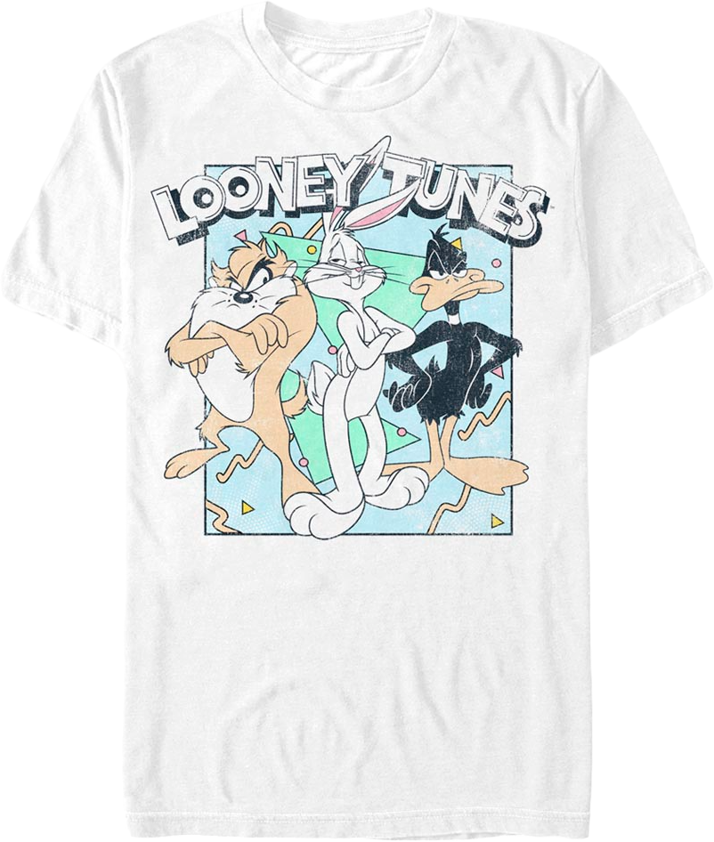 Eighties Shapes Looney Tunes T-Shirt product image 1