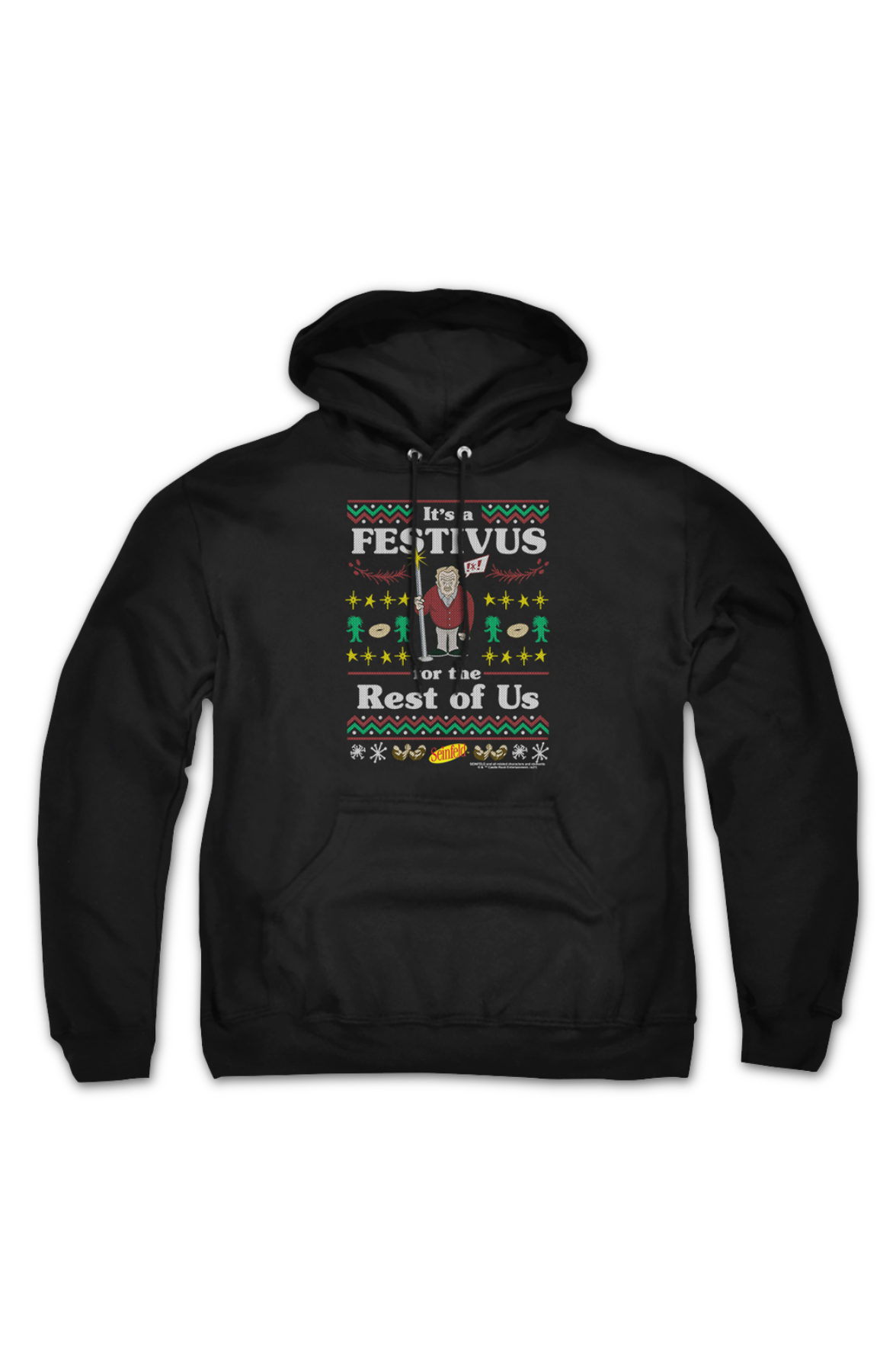 Faux Ugly Festivus Sweater Seinfeld Hoodie product image 2
