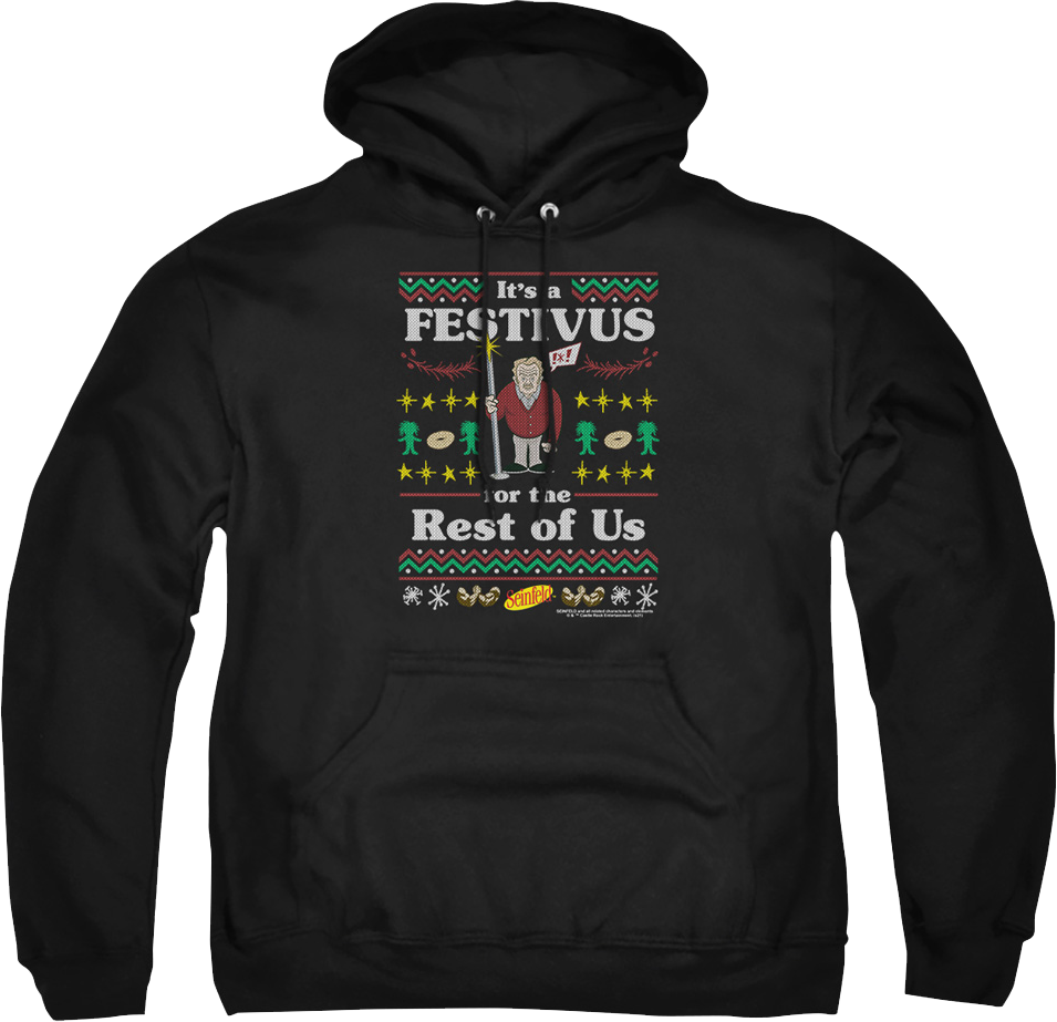 Faux Ugly Festivus Sweater Seinfeld Hoodie product image 1