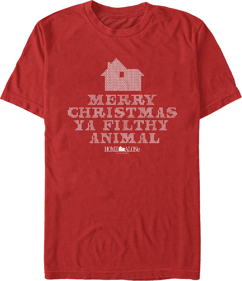 Filthy Animal Faux Ugly Knit Christmas Sweater Home Alone product image 1