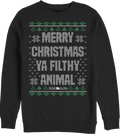 Filthy Animal Faux Ugly Sweater Home Alone Sweatshirt product image 1