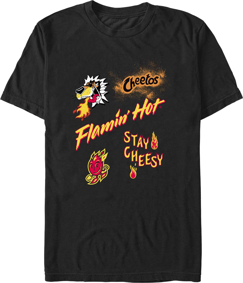 Flamin' Hot Stay Cheesy Cheetos T-Shirt product image 1