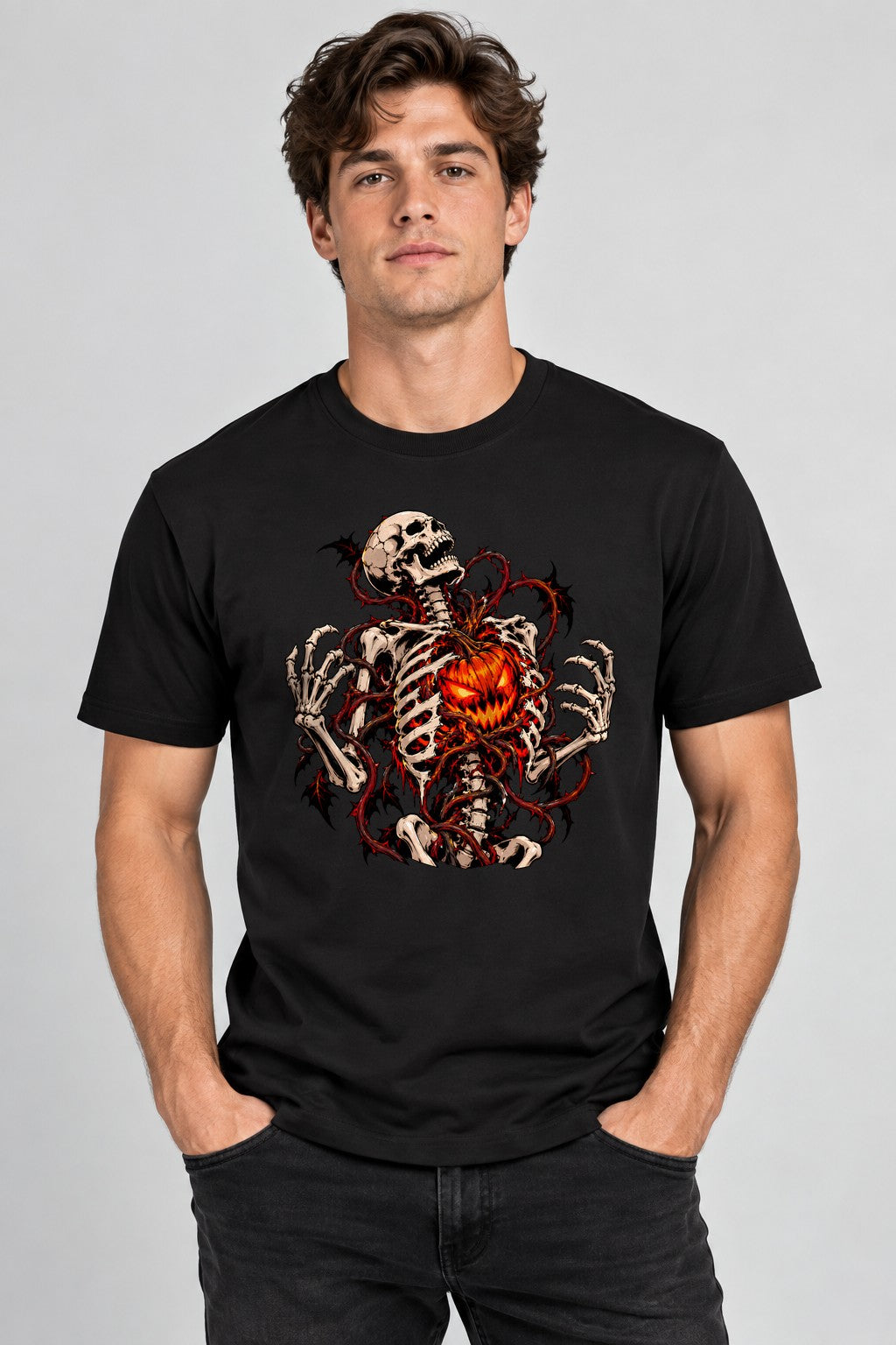 Flaming Heart Skeleton product image 2