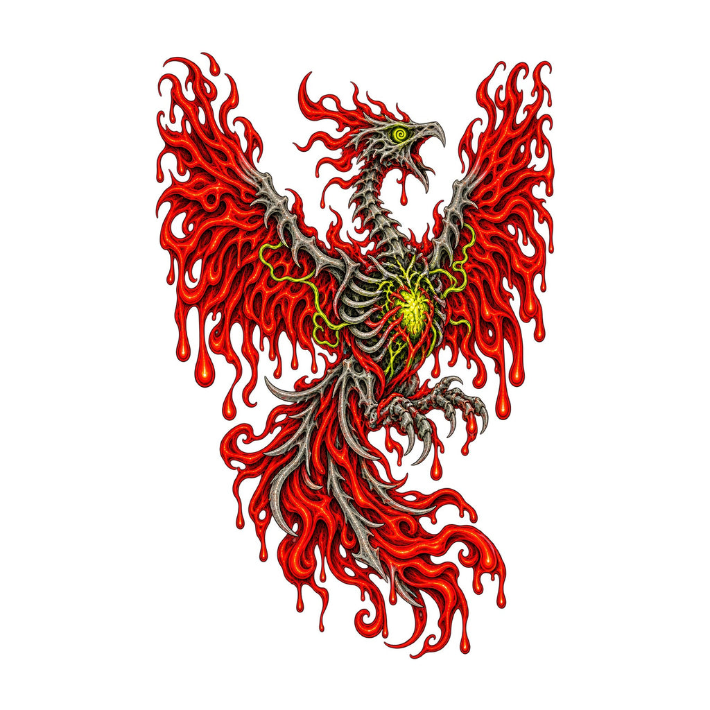 Flaming Phoenix Skeleton product image 3