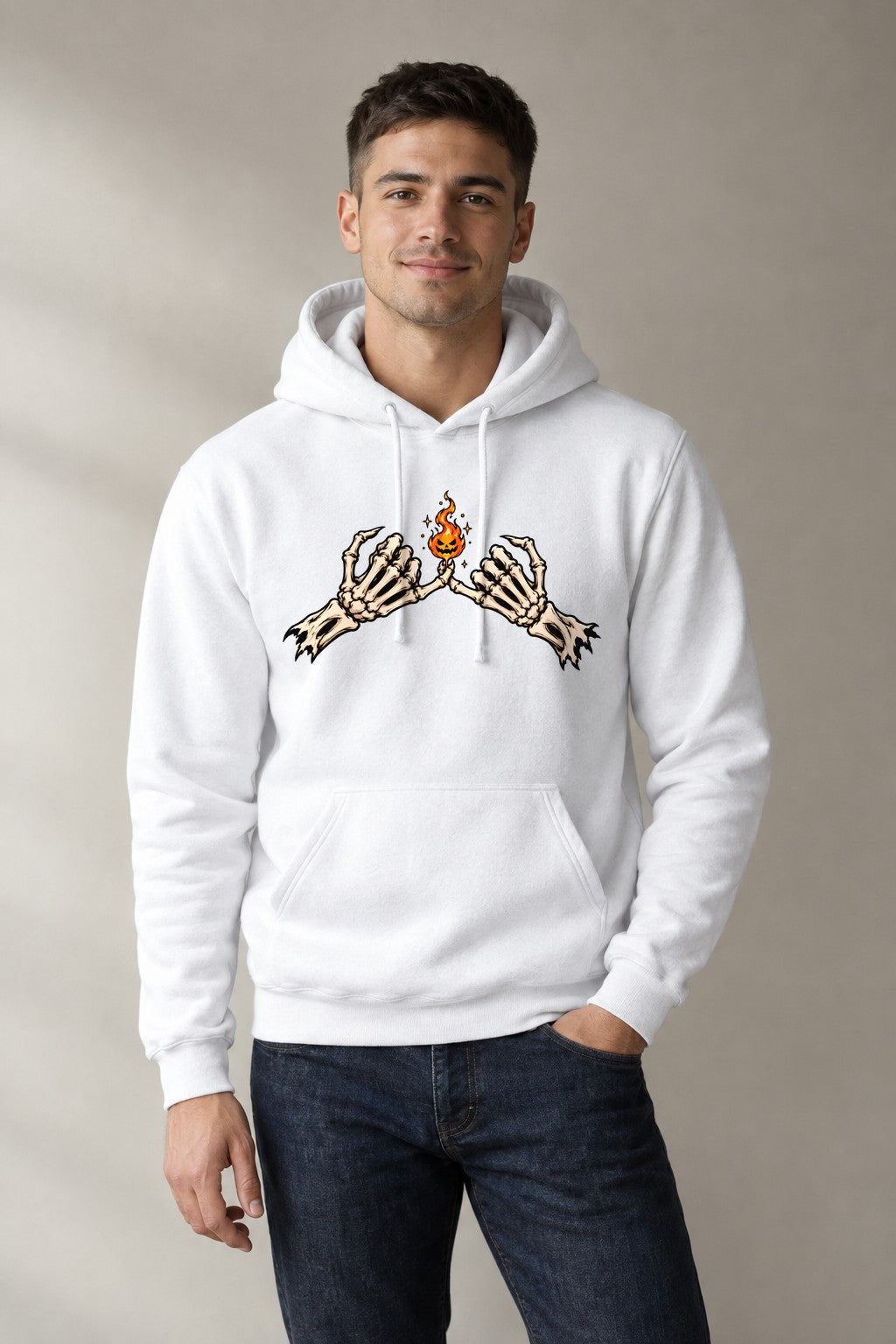 Flaming Skeleton Hands product image 1