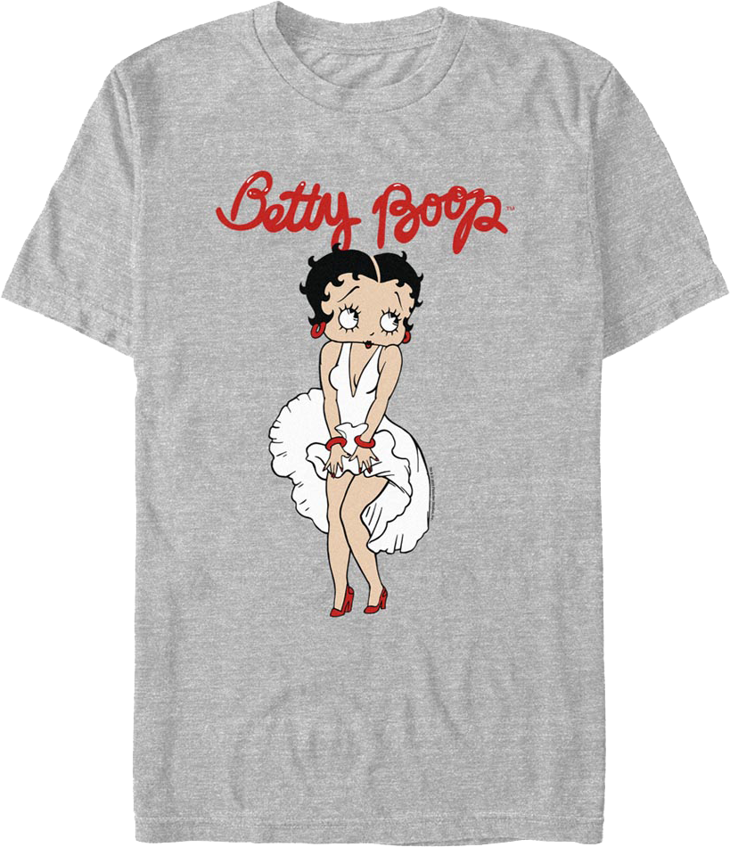 Flying Skirt Betty Boop T-Shirt product image 1