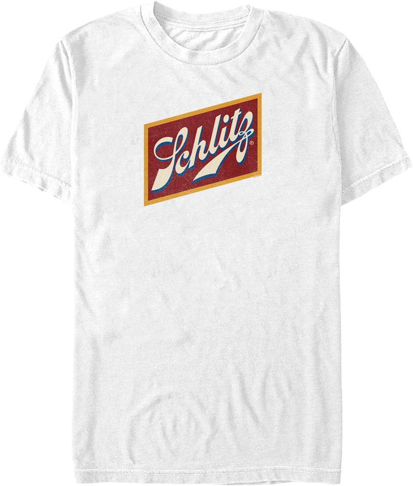Framed Logo Schlitz Beer T-Shirt product image 1