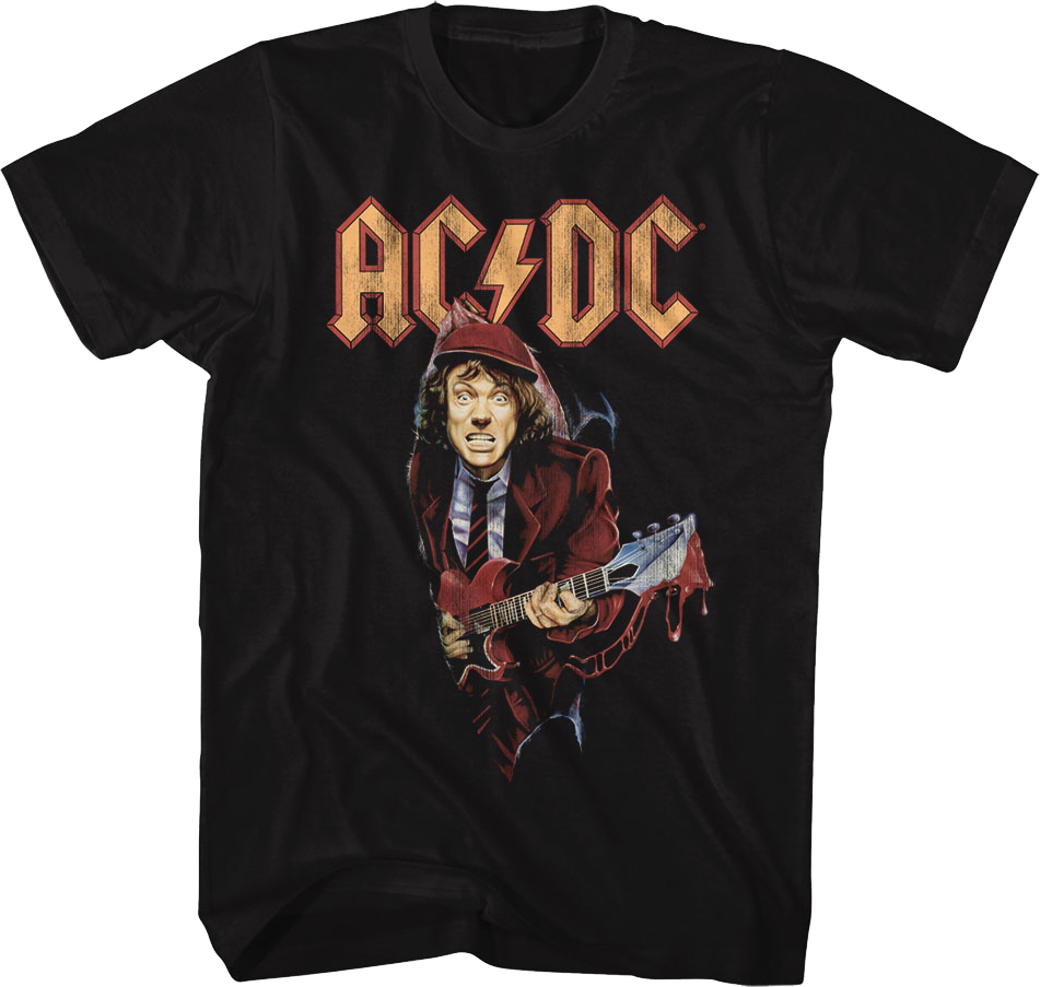 Front & Back 1996 Tour ACDC Shirt product image 1