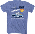 Front & Back Amity Island Regatta Jaws T-Shirt product image 1