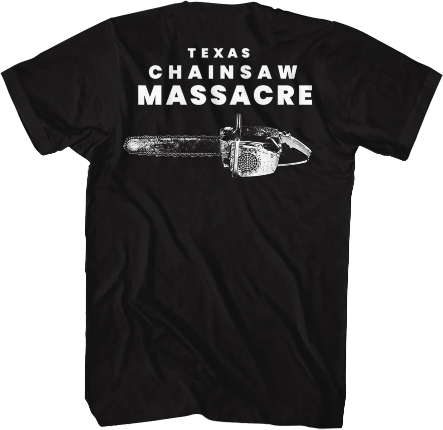 Front & Back Leatherface Texas Chainsaw Massacre T-Shirt product image 3