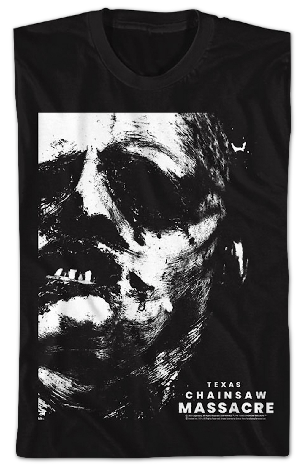 Front & Back Leatherface Texas Chainsaw Massacre T-Shirt product image 2