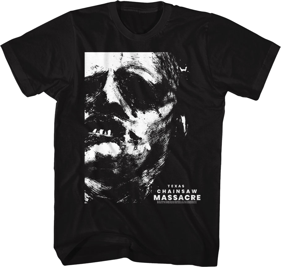 Front & Back Leatherface Texas Chainsaw Massacre T-Shirt product image 1