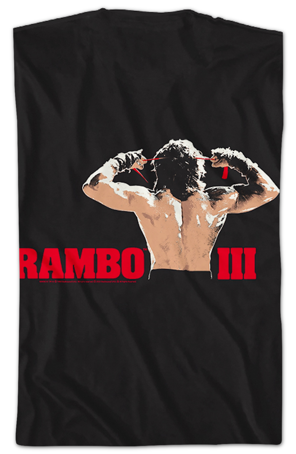 Front & Back Rambo III T-Shirt product image 2