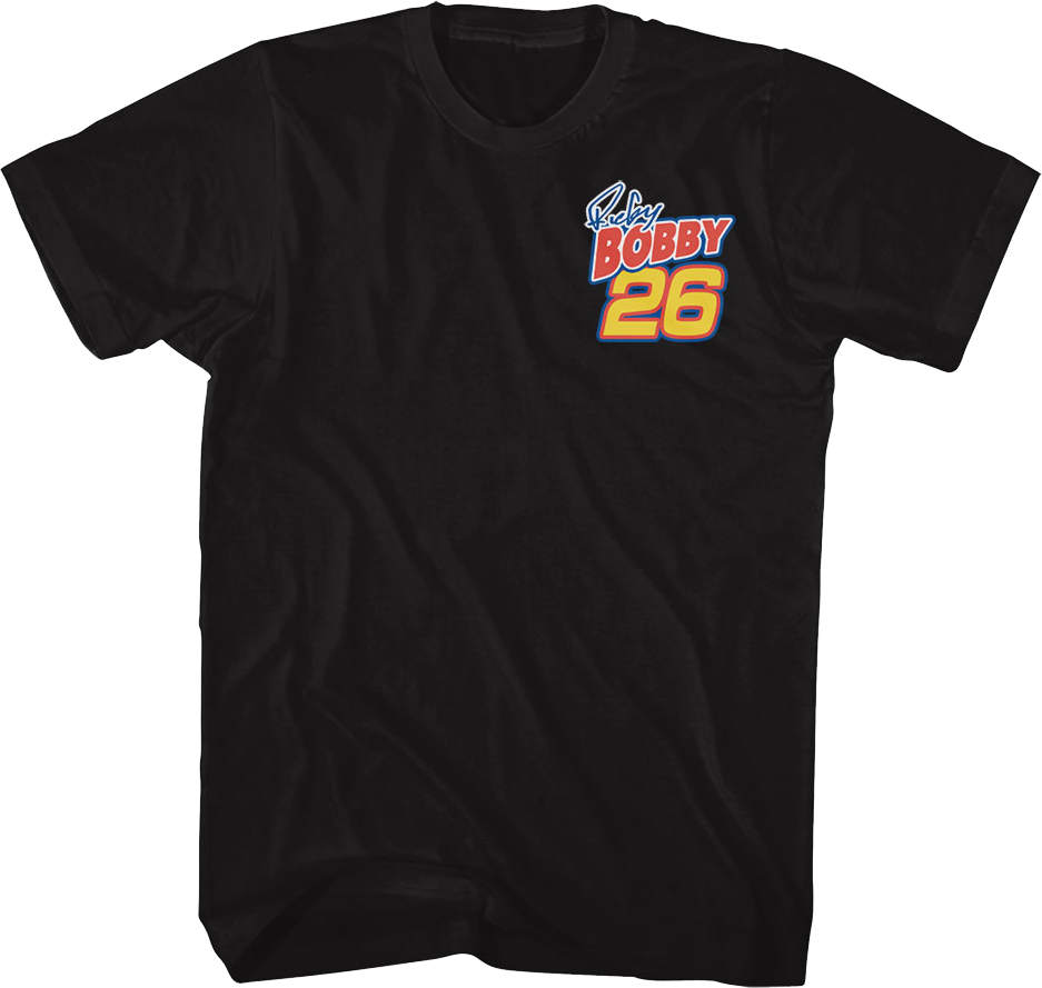 Front & Back Ricky Bobby Talladega Nights T-Shirt product image 3