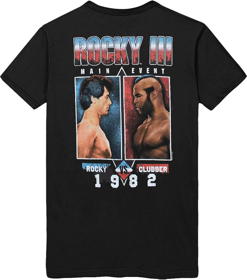 Front & Back Rocky vs. Clubber III T-Shirt product image 1