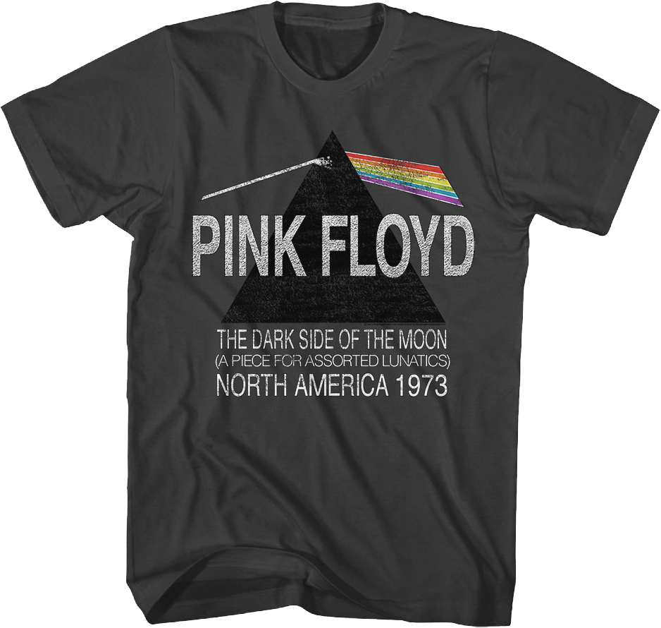 The Dark Side of Moon North America 1973 Pink Floyd T-Shirt product image 1