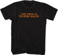 Front & Back The Trick Is To Stay Alive Halloween T-Shirt product image 1