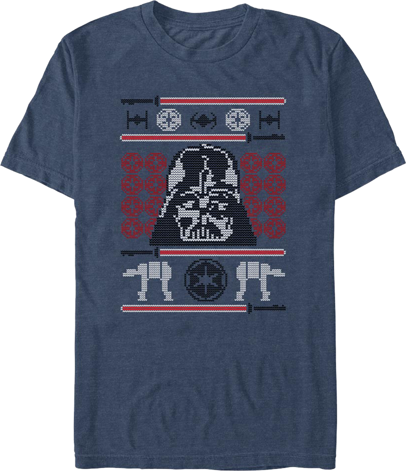 Galactic Empire Faux Ugly Sweater Star Wars T-Shirt product image 1
