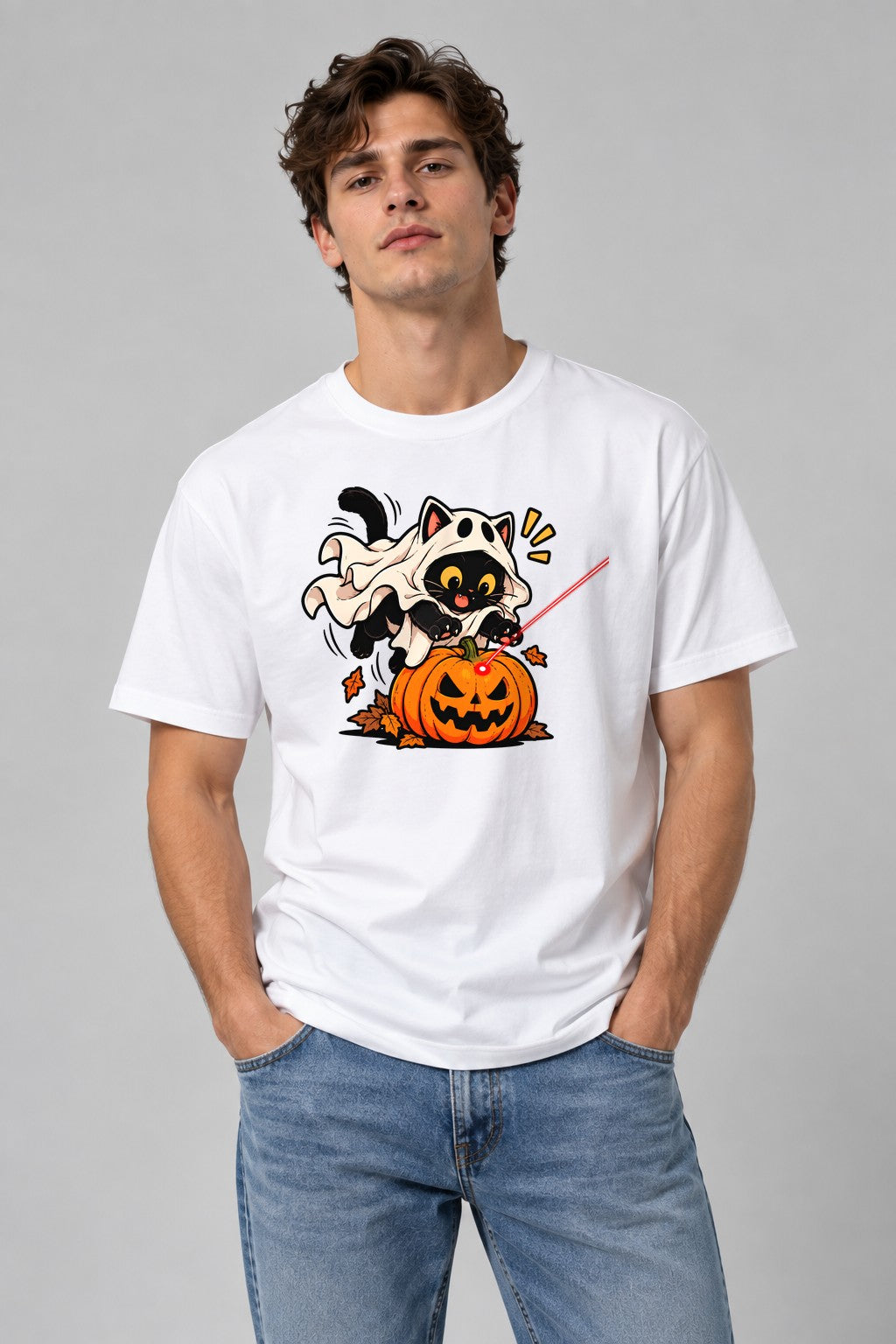 Ghost Cat Pumpkin product image 1