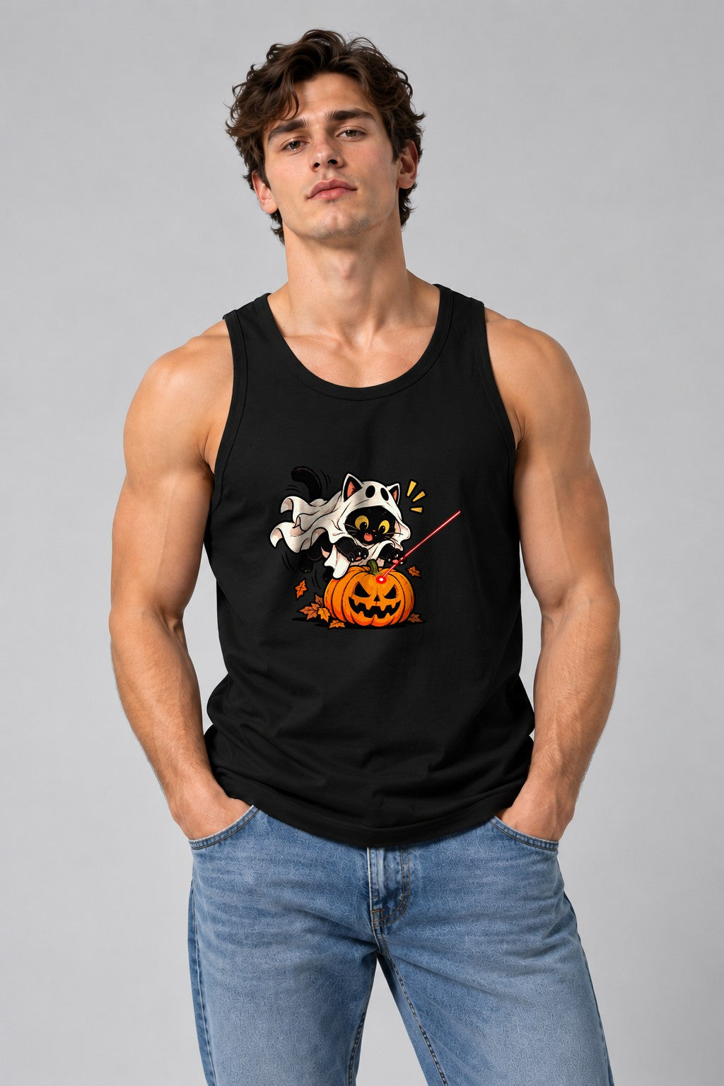 Ghost Cat Pumpkin