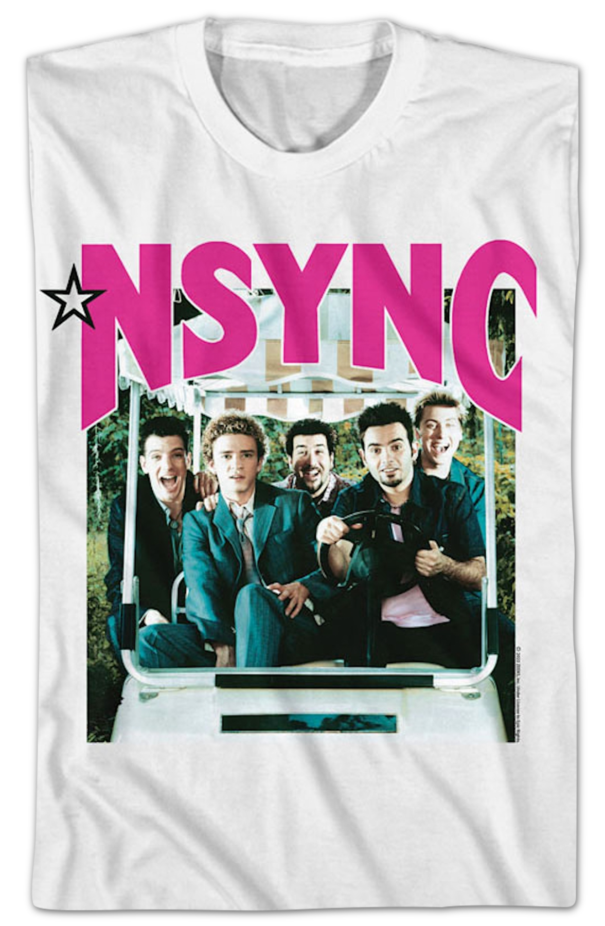Golf Cart NSYNC T-Shirt product image 2