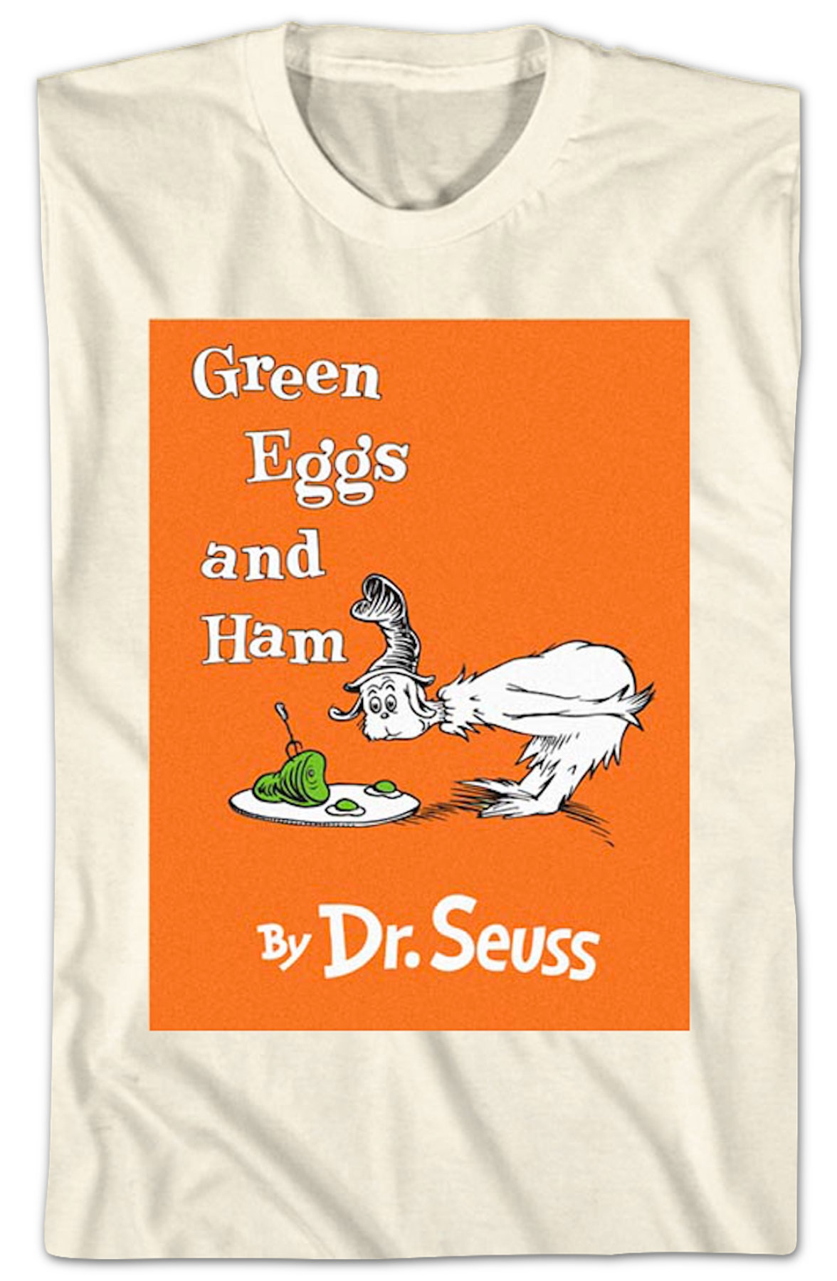 Green Eggs And Ham Cover Dr. Seuss T-Shirt product image 2