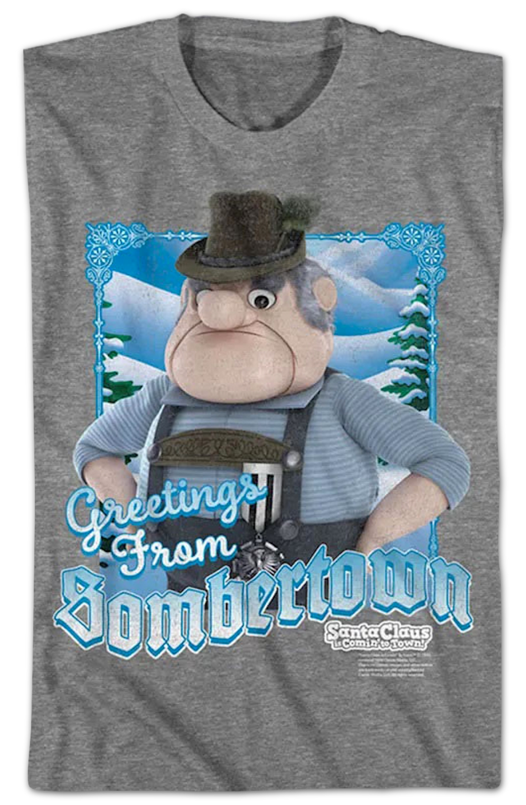 Greetings From Sombertown Santa Claus Is Comin' To Town product image 2
