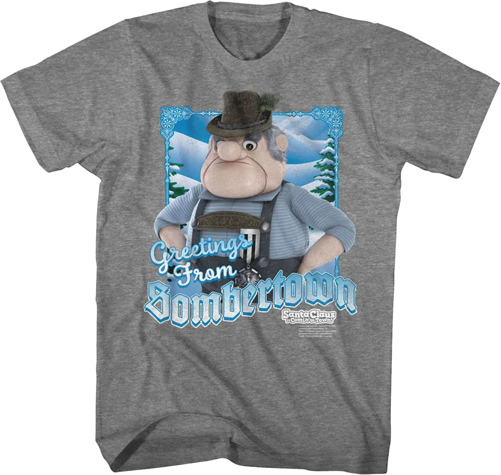 Greetings From Sombertown Santa Claus Is Comin' To Town product image 1