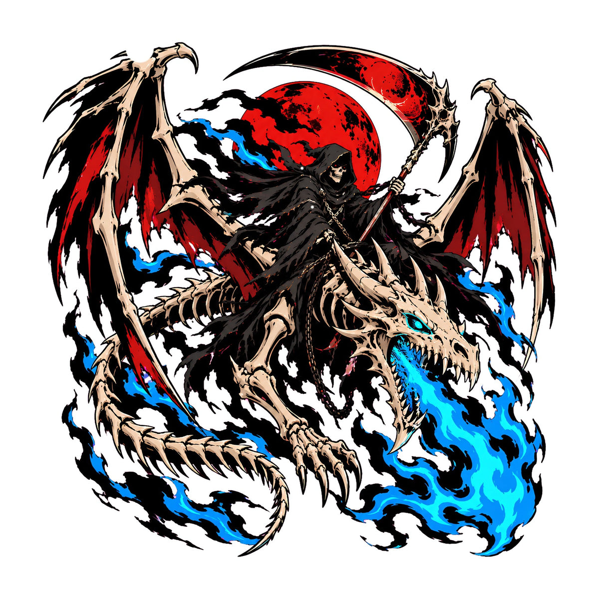 Grim Reaper Dragon Rider