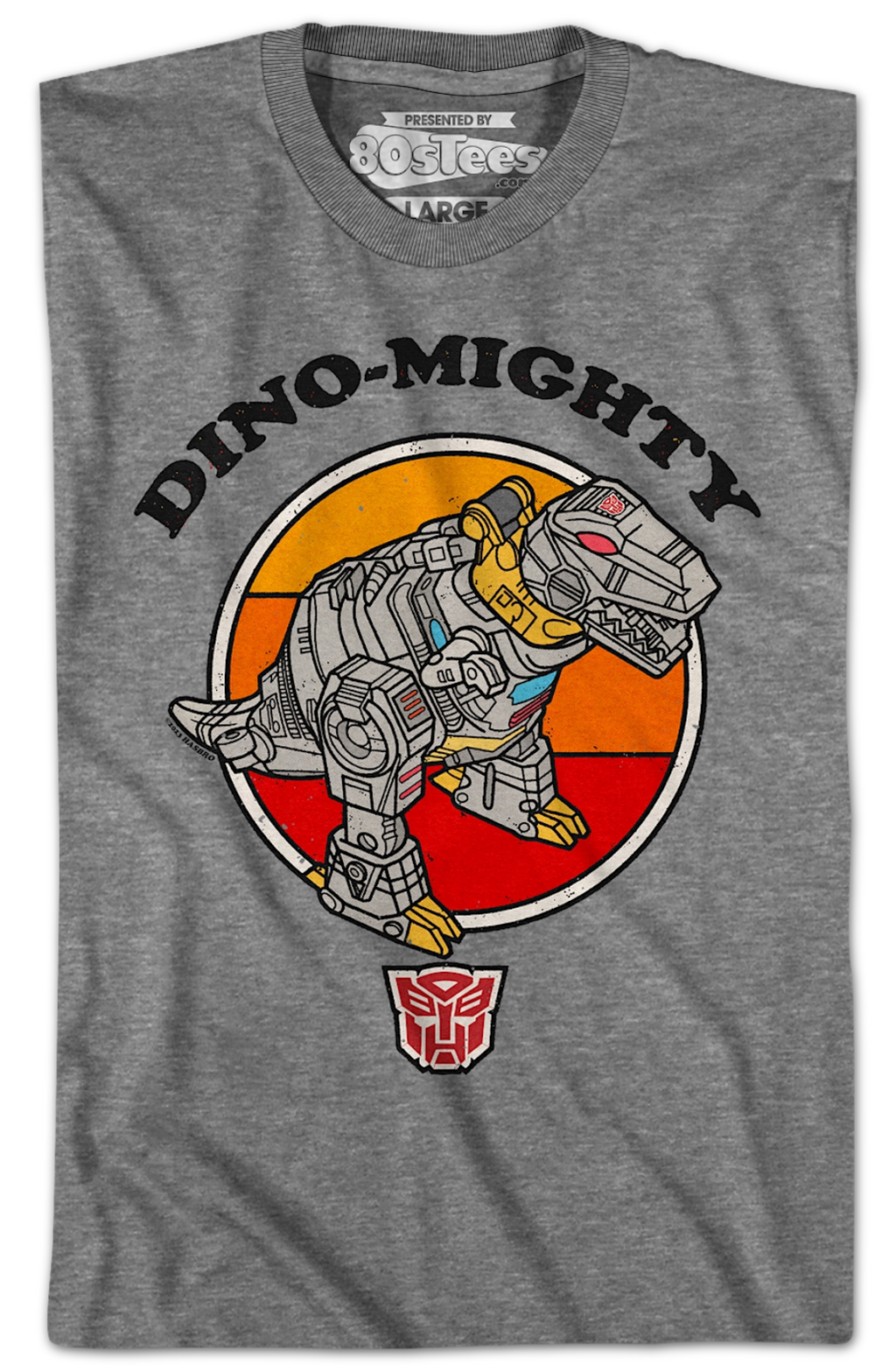 Grimlock Dino-Mighty Transformers T-Shirt product image 2
