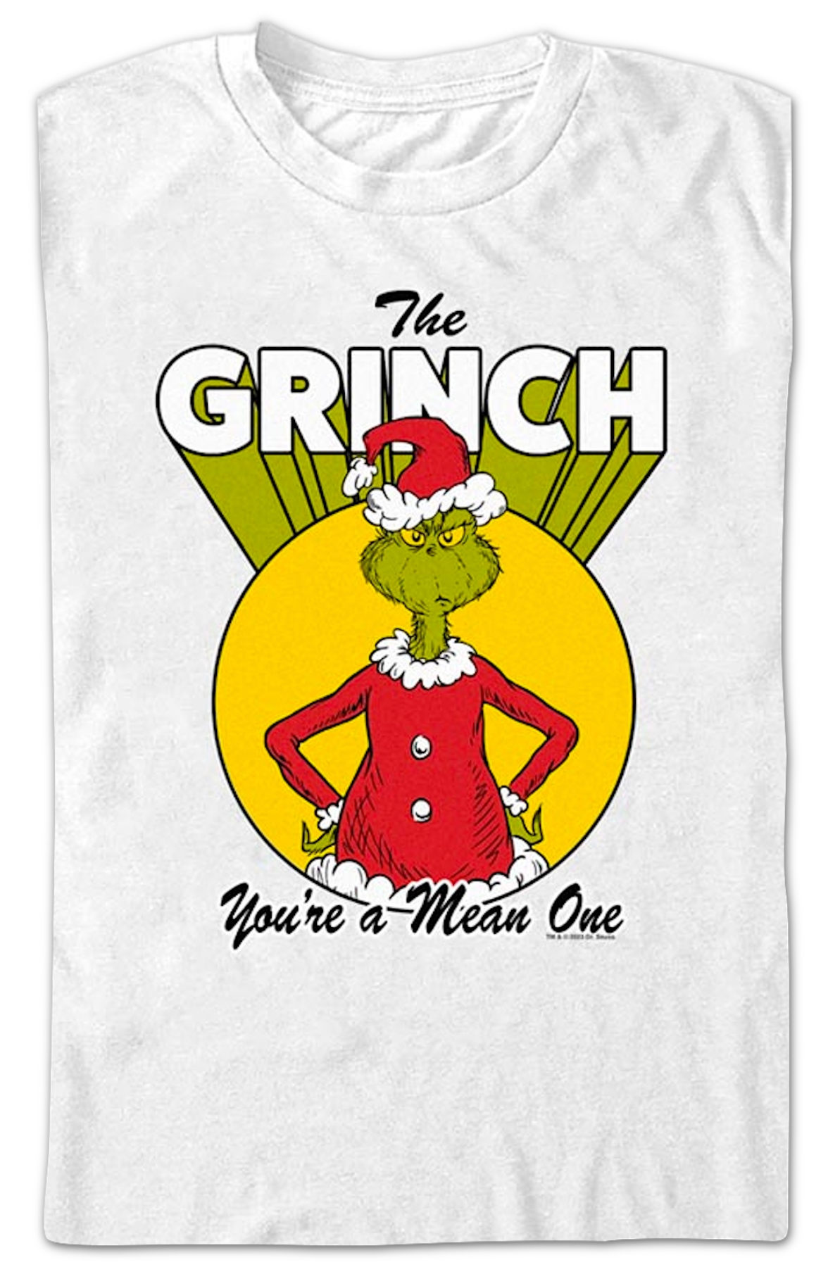 Grinch You're a Mean One Dr. Seuss T-Shirt product image 2
