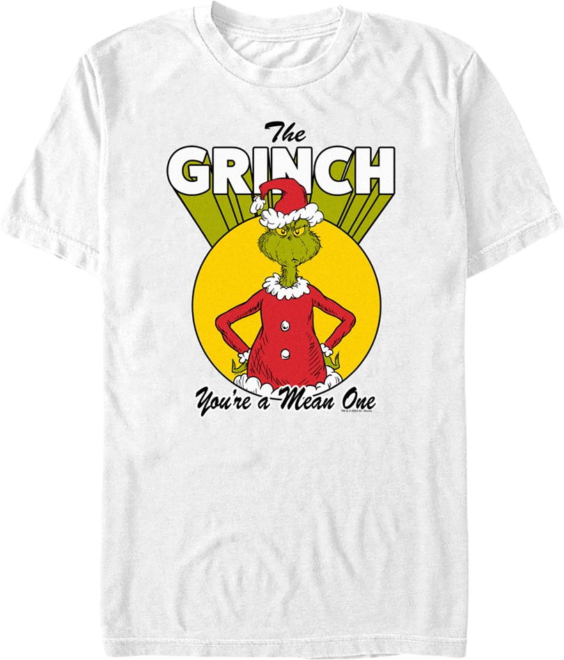 Grinch You're a Mean One Dr. Seuss T-Shirt product image 1