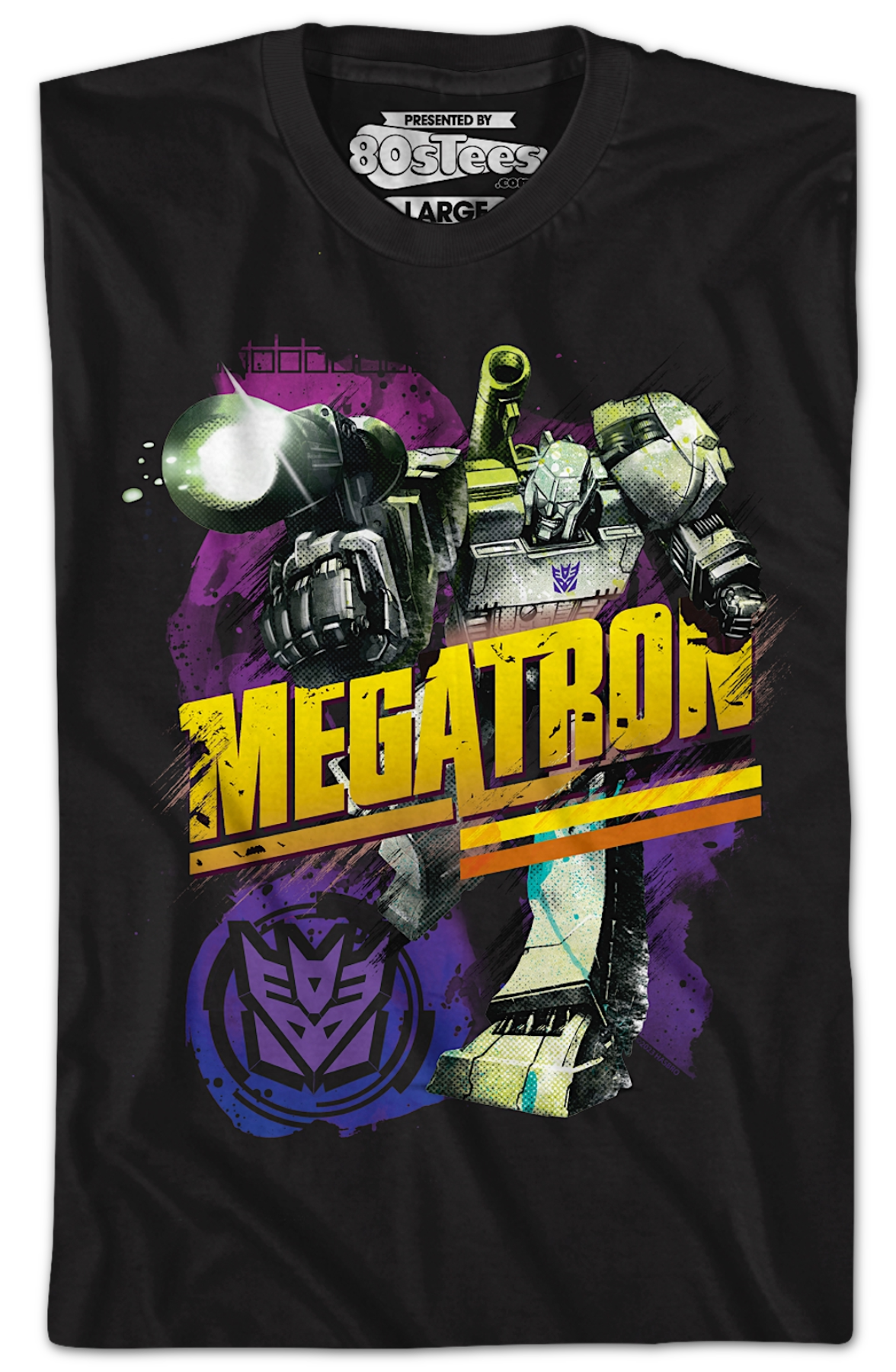 Gritty Megatron Transformers T-Shirt product image 2
