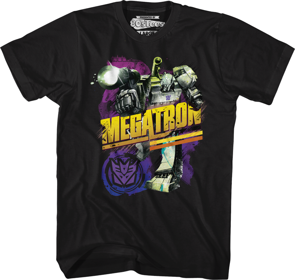 Gritty Megatron Transformers T-Shirt product image 1