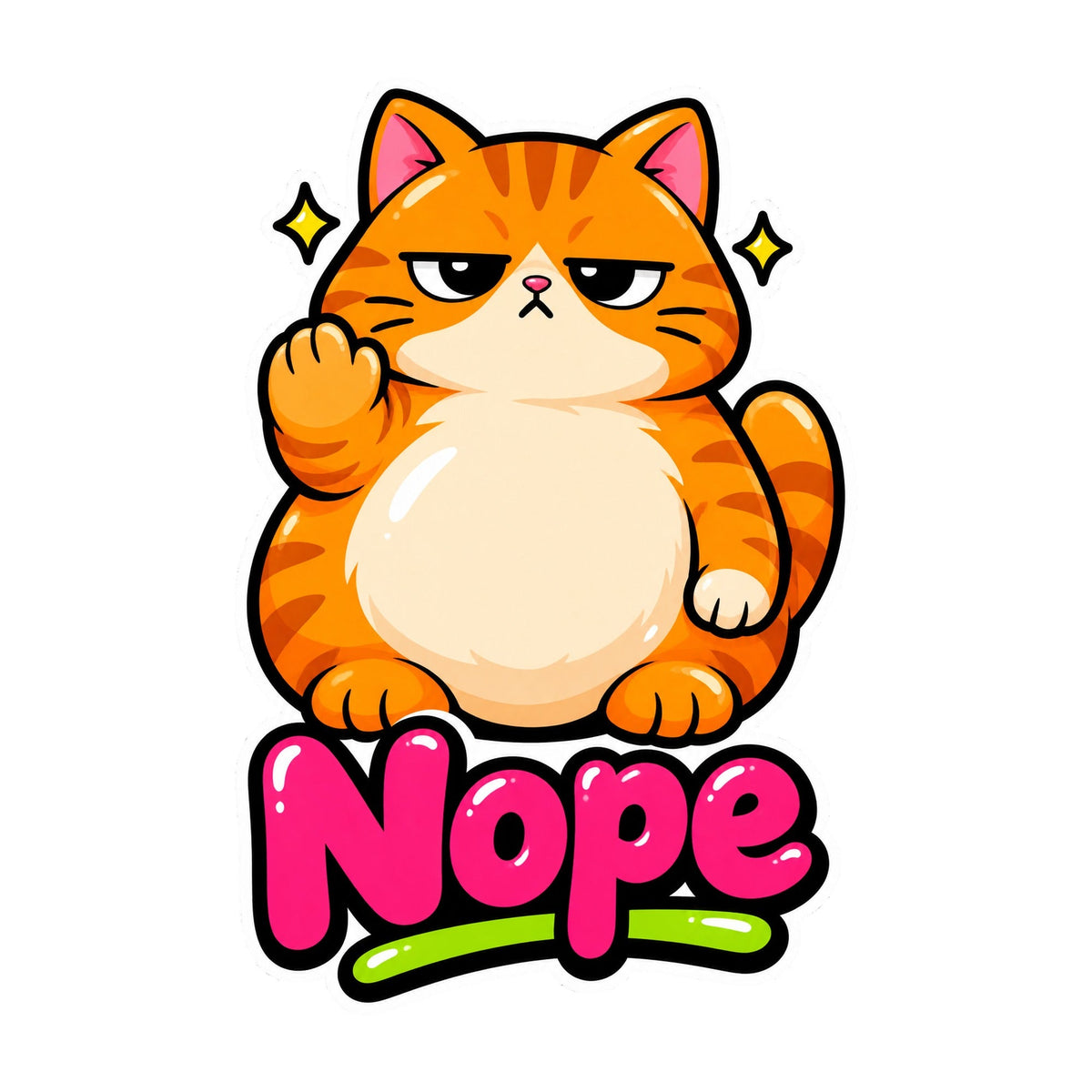 Nope Chonky Cat product image 3