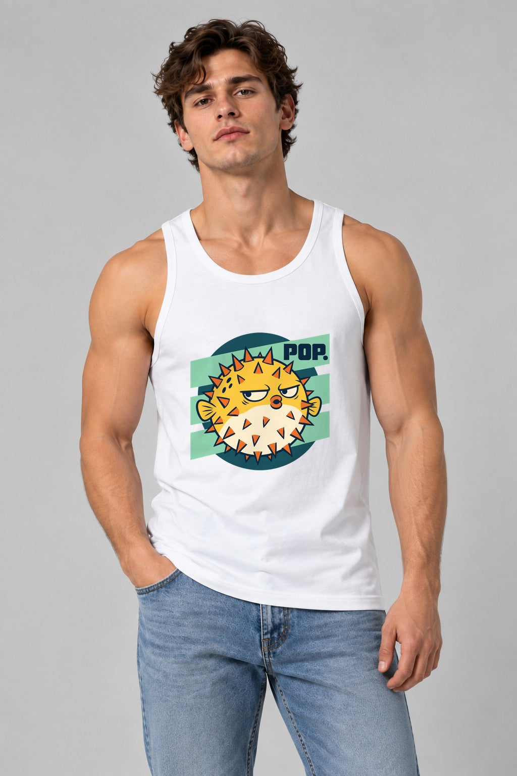 Grumpy Pufferfish Pop