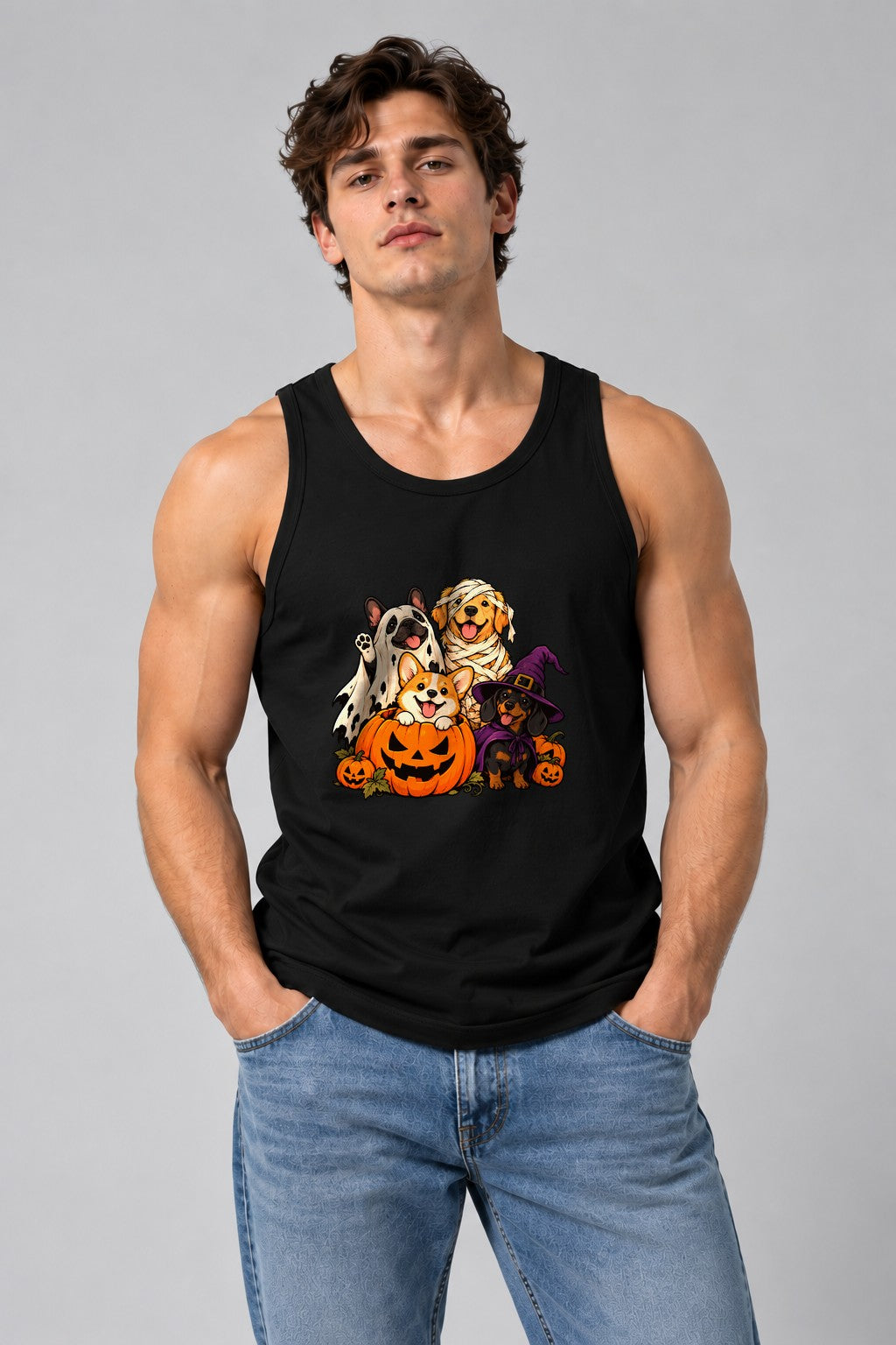 Halloween Pumpkin Pups